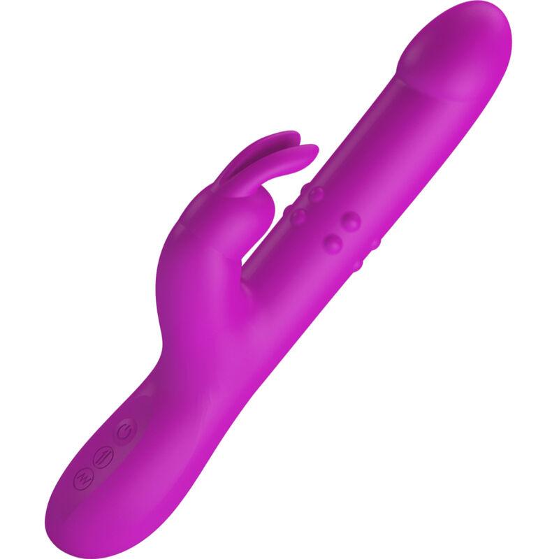 Pretty Love - Reese Rotating Vibrator Purple 2