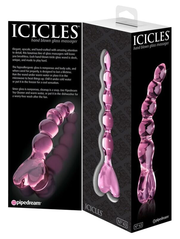 Icicles - n. 43 glass massager 2