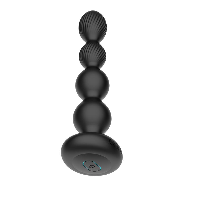 Nexus - TORNADO Rotating Beaded Probe Large - Black 6