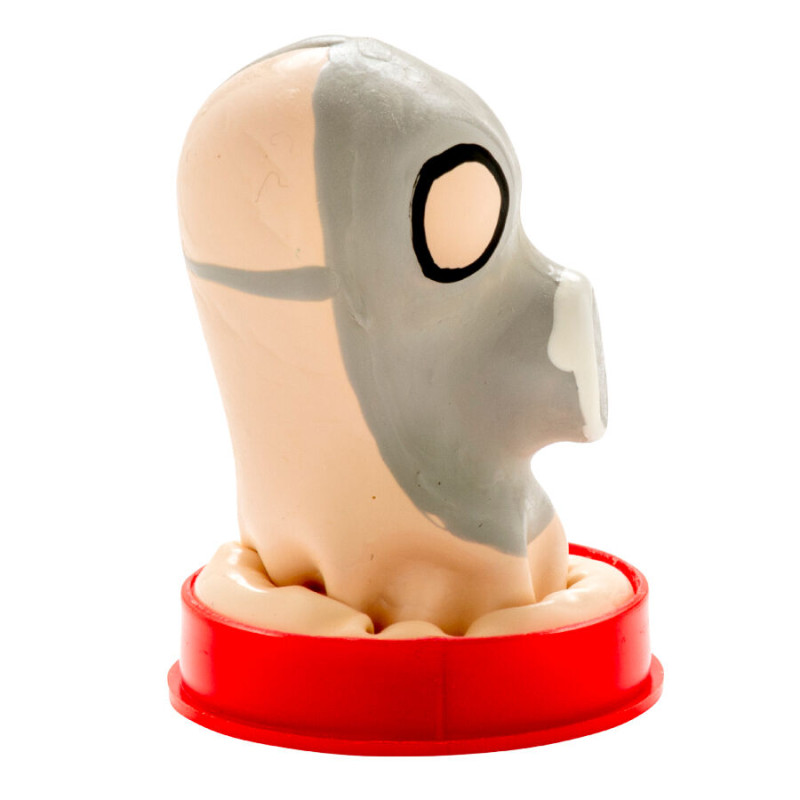 Condomerie - handpainted novelty condoms gas mask 1