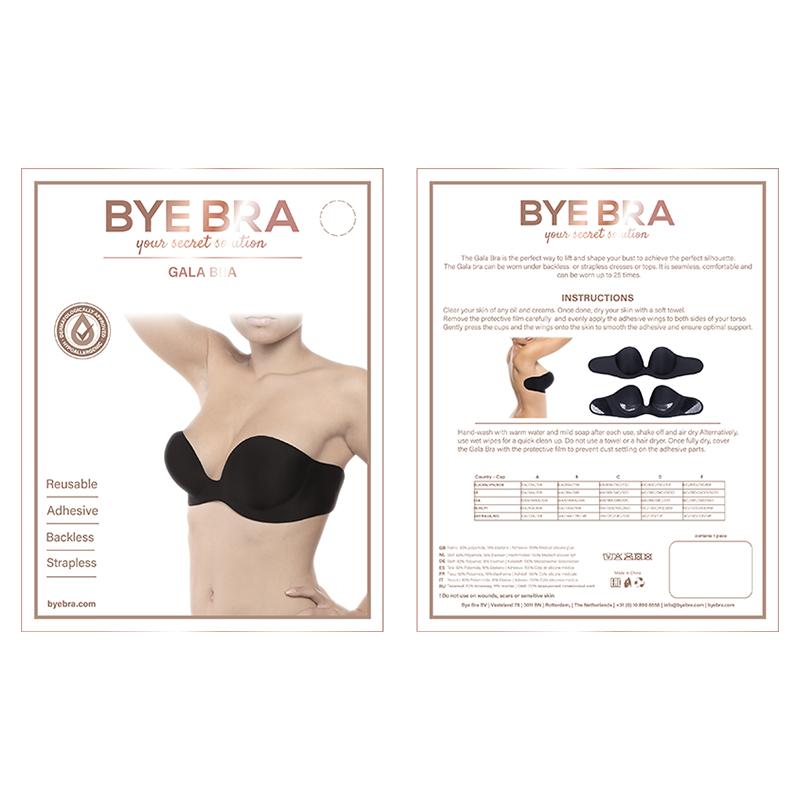 Bye Bra - Gala Bra Black D