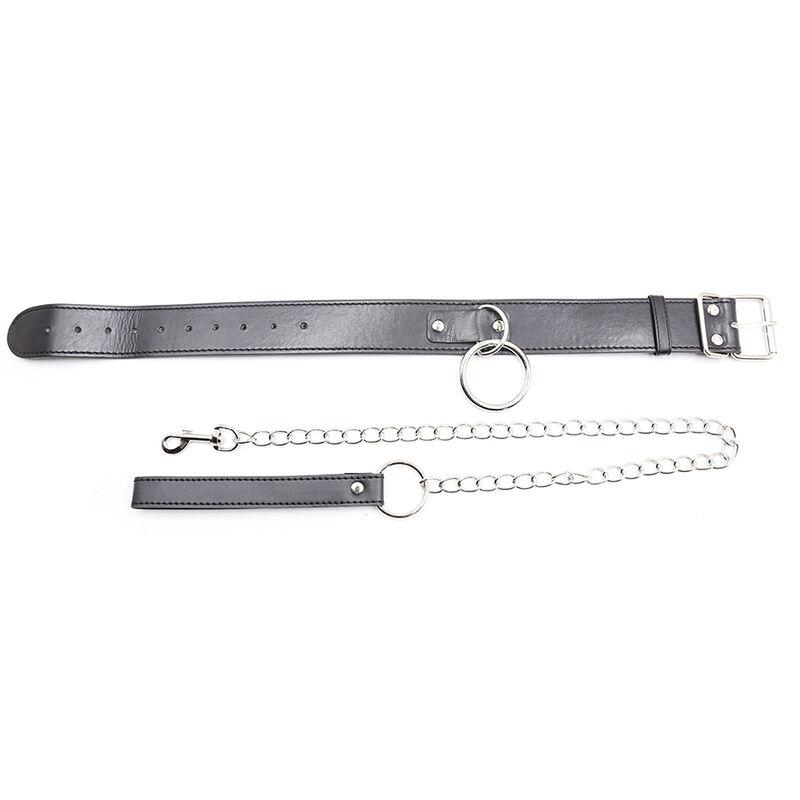 Ohmama Fetish Neck Collar And Chain 2
