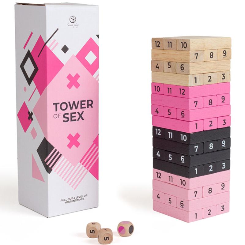 Secretplay - tower of sex wooden game