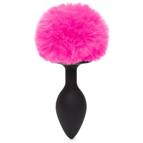 Happy Rabbit - Butt Plug Black &Amp; Pink Medium