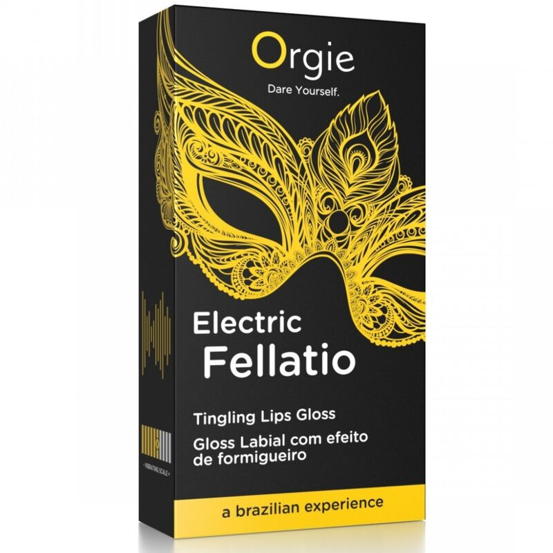 Orgie - electric fellatio vibrating tingling lip gloss 10 ml 2