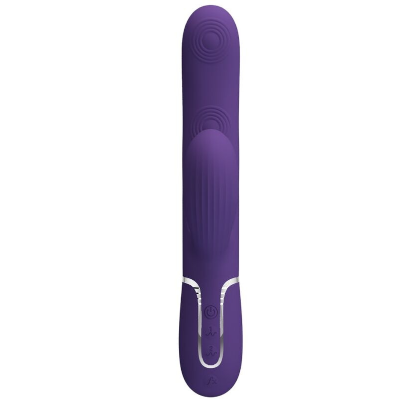Pretty love - perlita g-spot vibrator 3 in 1 multifunction purple 2