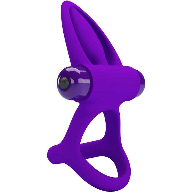 Pretty Love - Vibrator Ring 10 Vibrations Violet Silicone 2