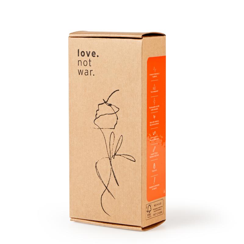 Love Not War - Grá Orange