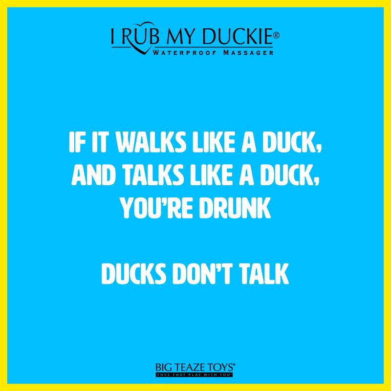 I Rub My Duckie 2.0 | Happiness (Black & Yellow)