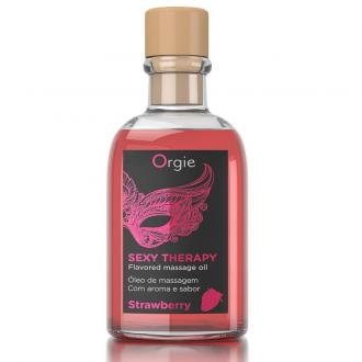 Orgie Lips Massage Oil Strawberry 100ml