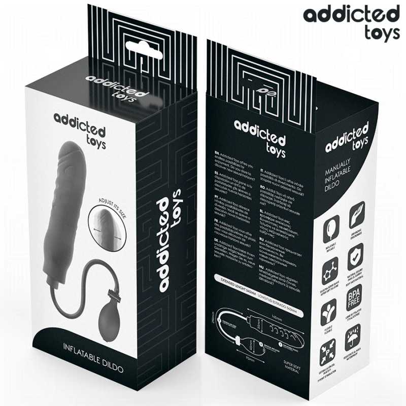 Addicted toys - inflatable dildo model 1 6