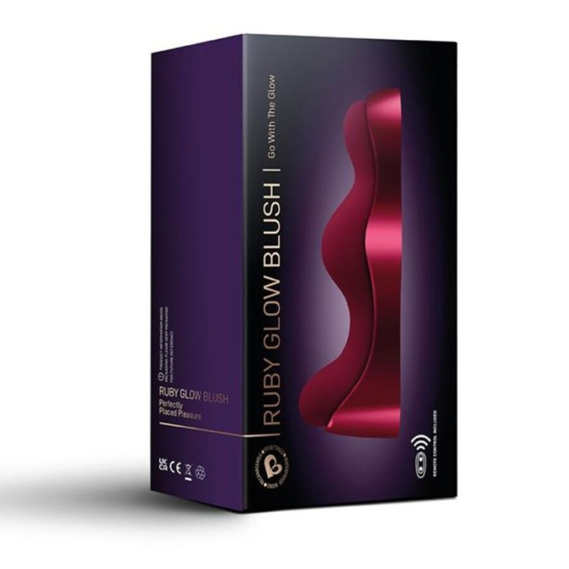 Rocks- off - ruby glow blush red g-spot vibrator 9