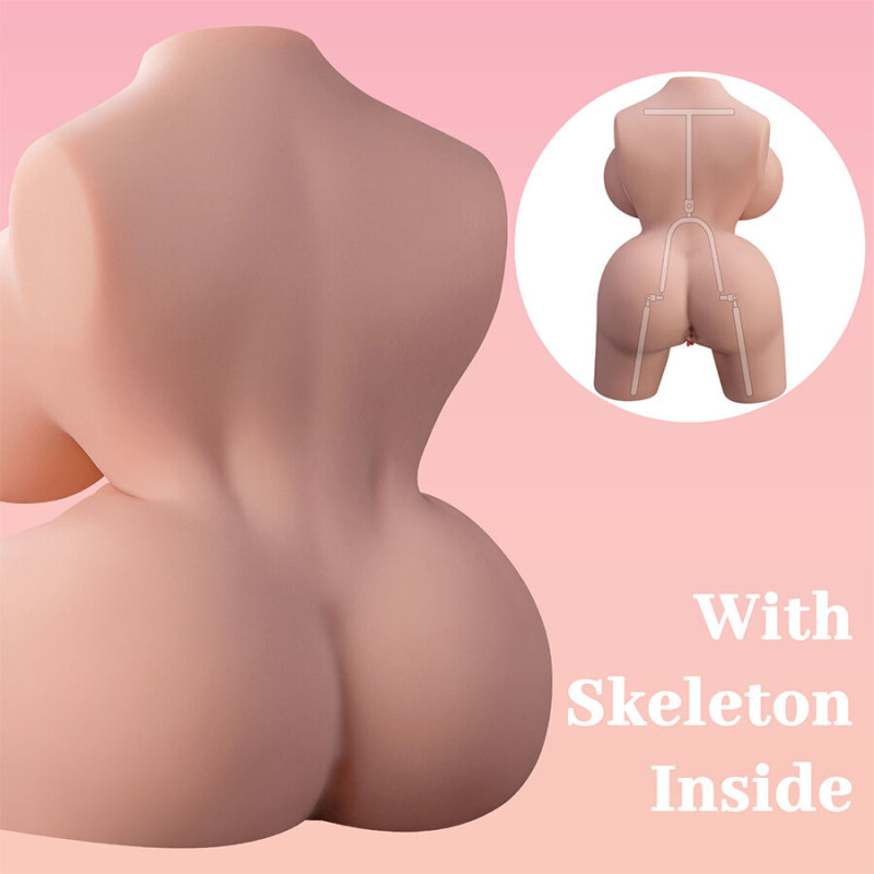 Xise - frieda realistic female torso with vibration 36 cm 15