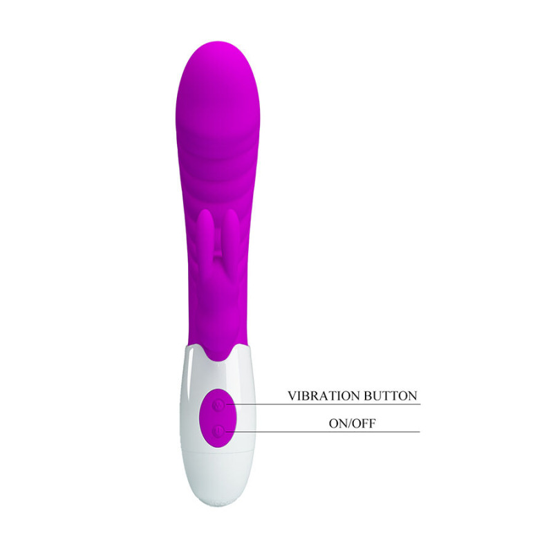 Pretty love - naughty bunny purple vibrator 8