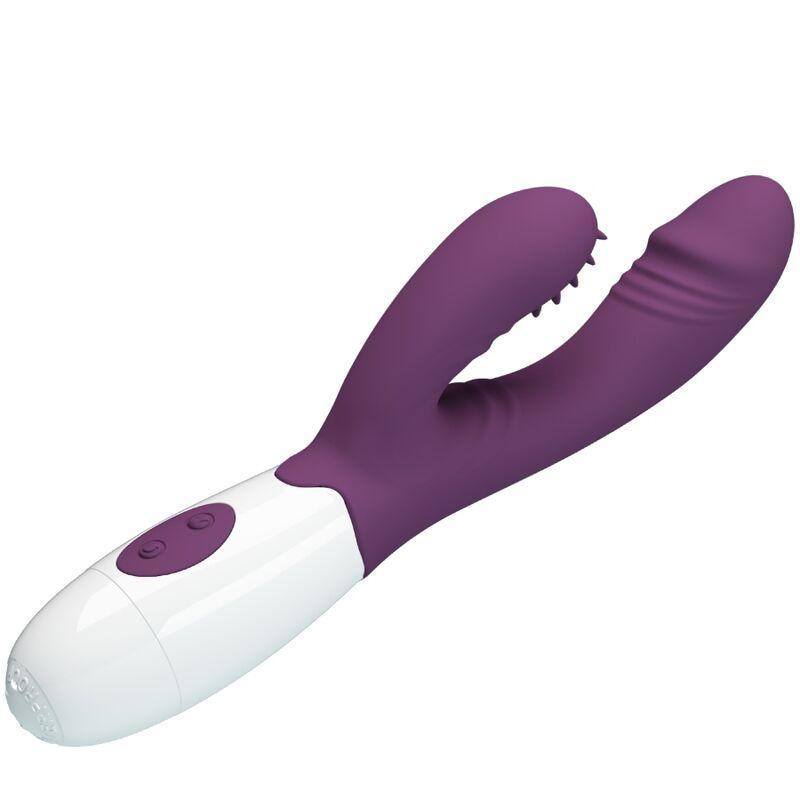Pretty Love - Andre Rabbit Vibrator & G-Point Stimulator Purple 3