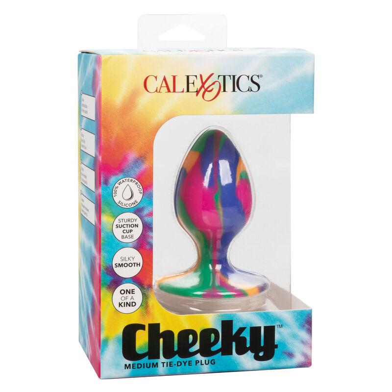 Calex Cheeky Medium Tie-Dye Plug Anal