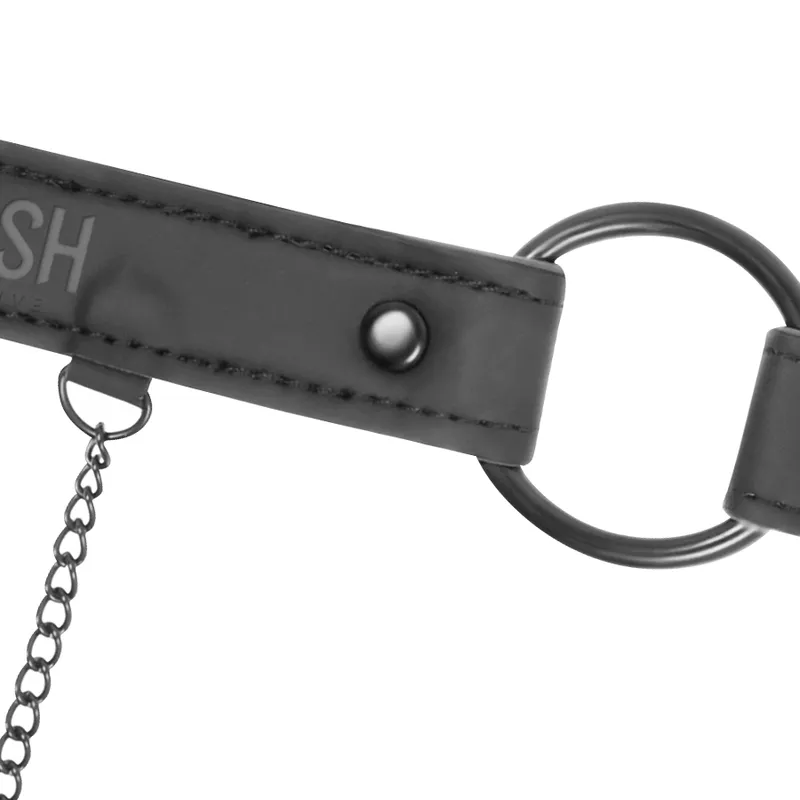 Fetish Submissive Ring Gag With Nipple Clamps - Obojok So Svorkami 3