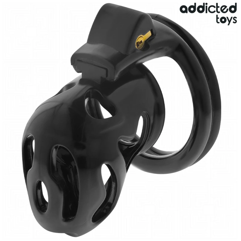 Addicted toys locked - sealed crypt penis cage 8 cm 1