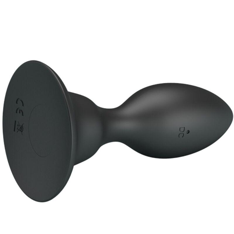 Mr Play - Anal Plug With Vibration Black Remote Control 5