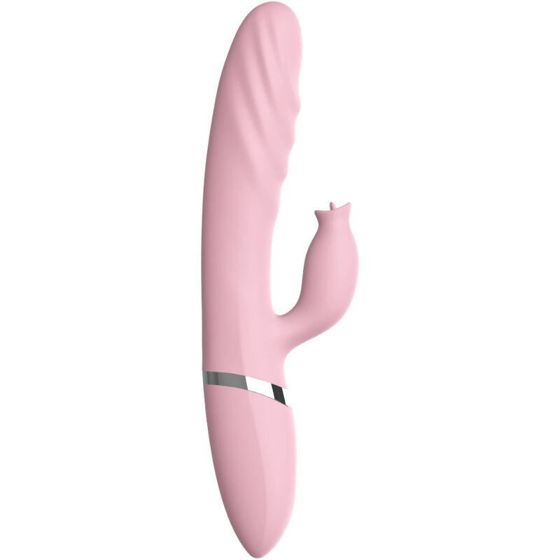 Armony - vibrator & thrusting with pink heat effect tongue 3