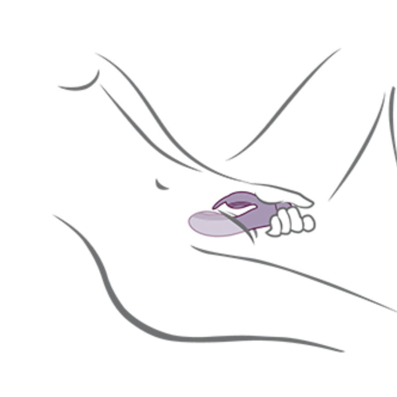 Rocks- off - glo- girl purple rabbit vibrator 4