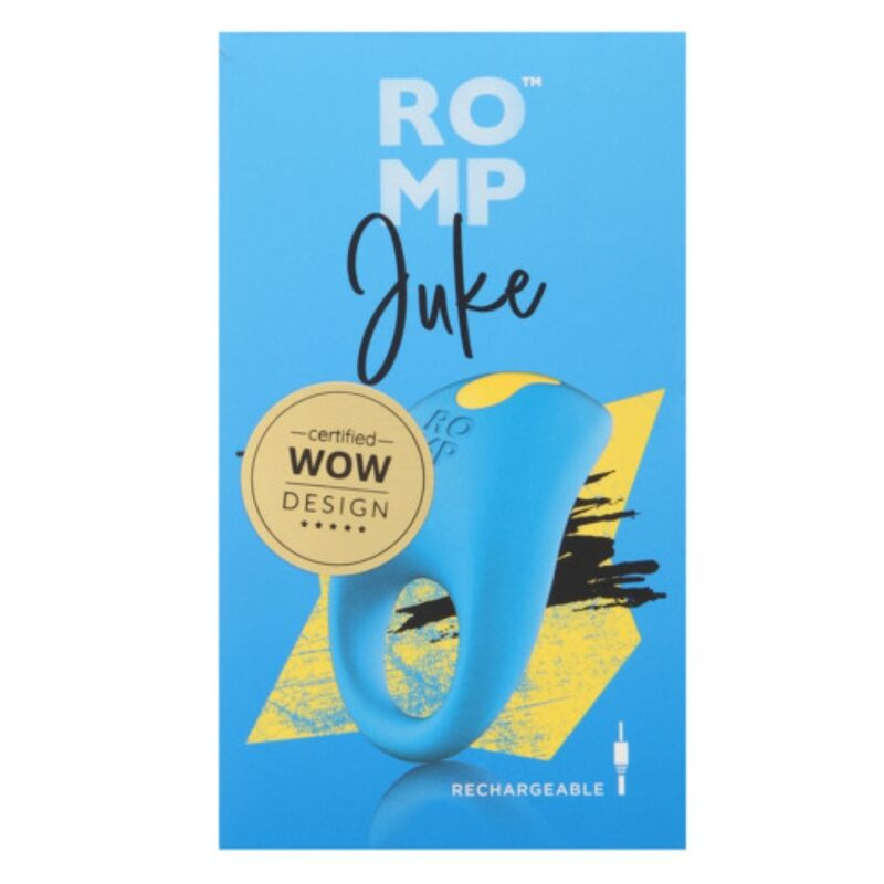 Romp - juke silicone penis ring with clitoral stimulation vibrator 9