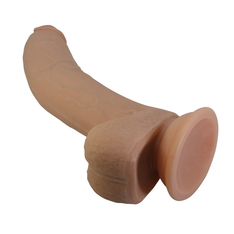 Pretty love - ellcument realistic flexible dildo 18 cm Ø 4.5 cm tpe natural 3
