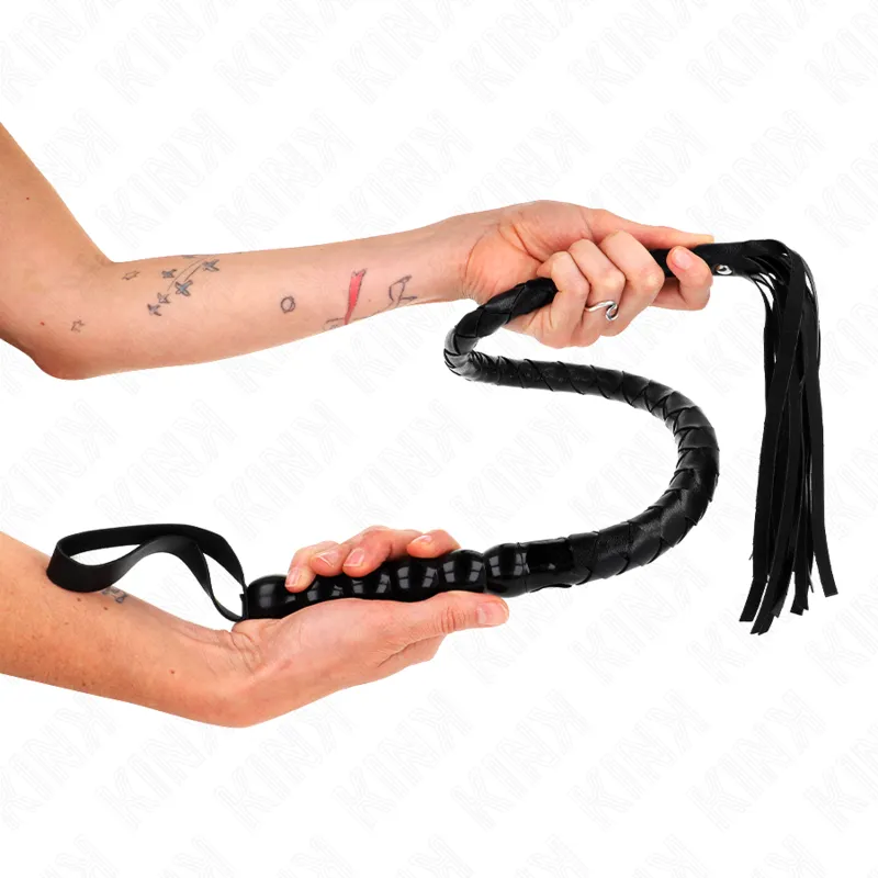 Kink - Beaded Snake Whip 80 Cm 2