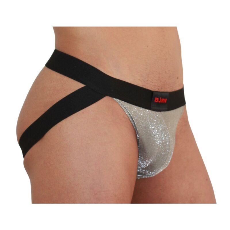 Burn - 001 Jock Shiny Beige / Black Xl 1