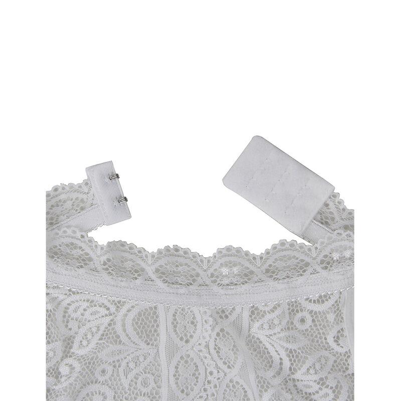 Subblime - 953850 lace bodysuit white s/m