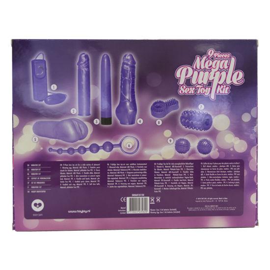 Just For You Mega Purple Sex Toy Kit, 2