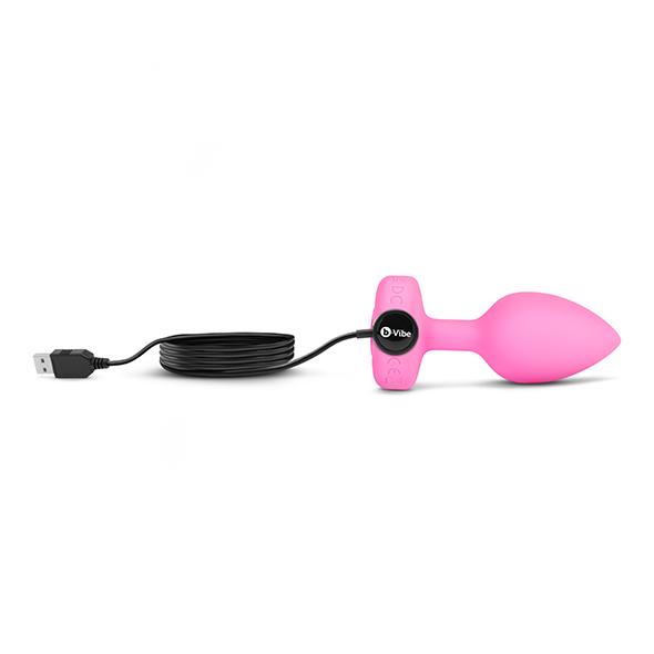 B-Vibe - Vibrating Heart Plug S/M Pink 14