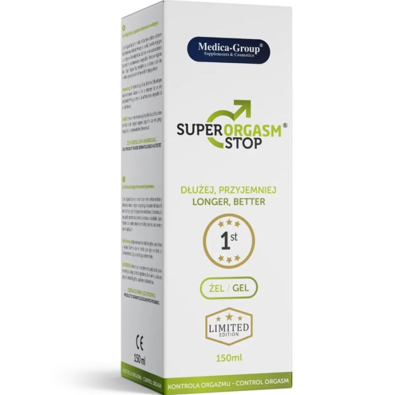 Medica group - super orgasm stop intimate gel for men 150 ml 1