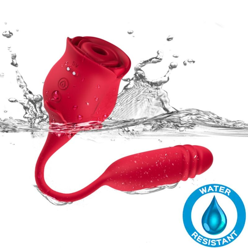 Armony - roseknigth clitoris sucker & vibrator red 2