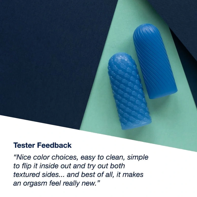 Arcwave - ghost reversible silicone stroker blue 3