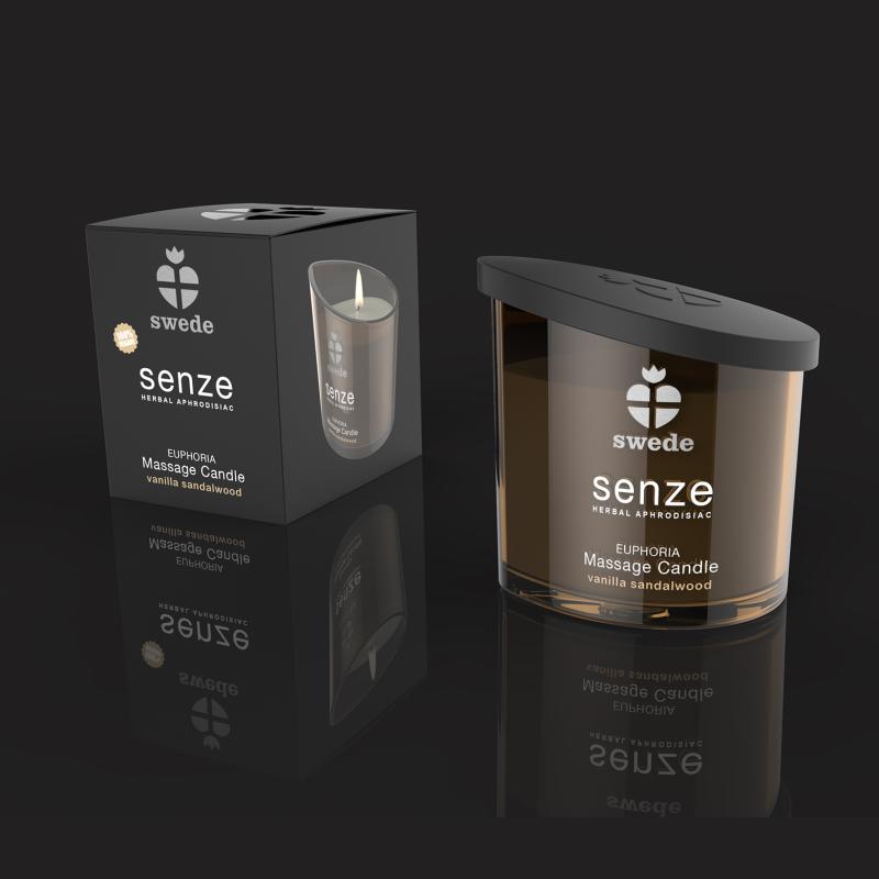 Swede - Senze Euphoria Massage Candle Vanilla Sandalwoodâ 50 1