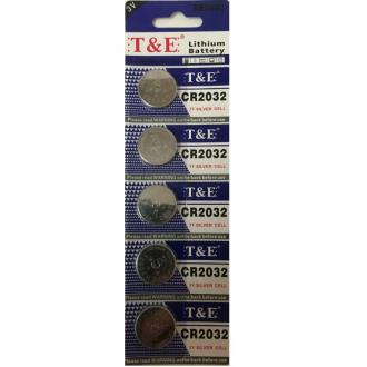 Batteries 5 Units Pack Cr2032 (3v)