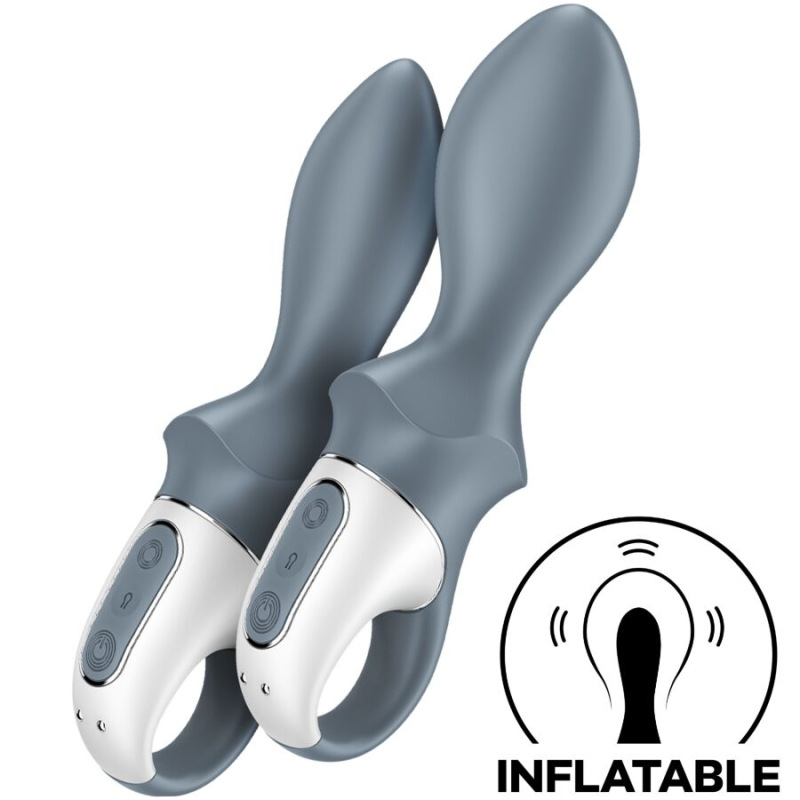 Satisfyer - air pump booty 1 anal inflatable vibrator grey 5