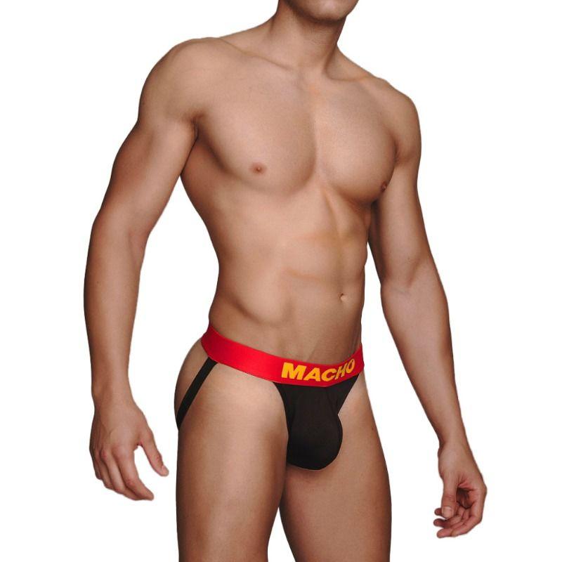 Macho - Mx084 Jockstrap Black Size L