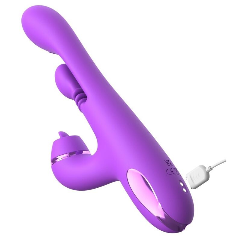 Fantasy for her - intimotion pulse pro vibe rabbit vibrator purple 6