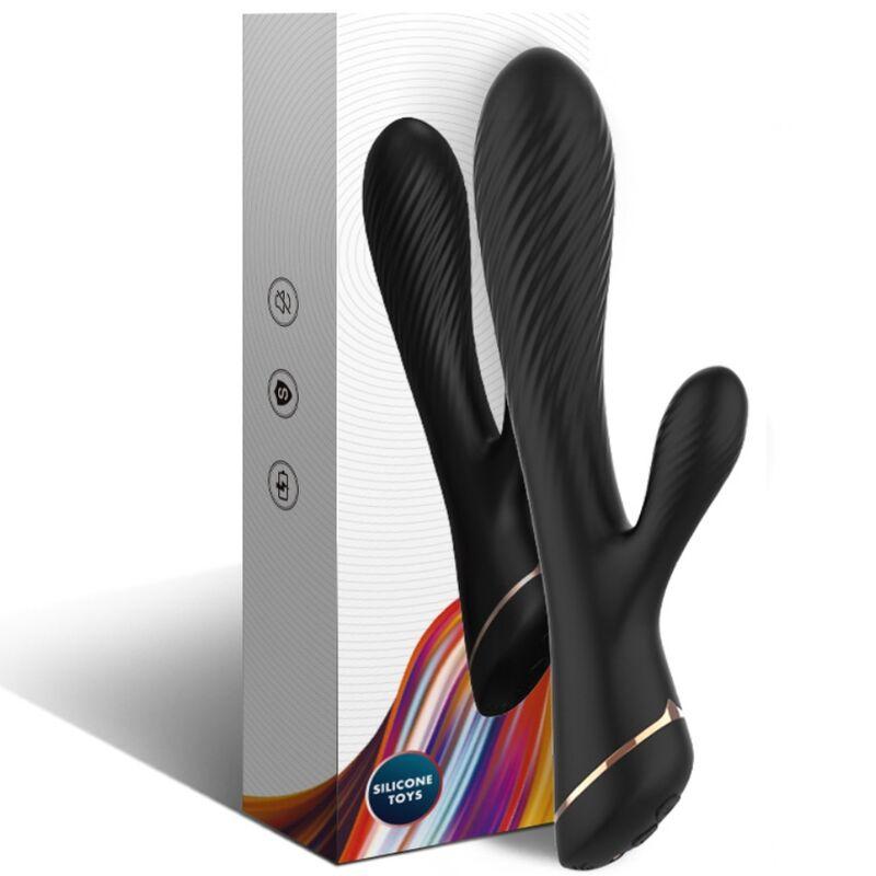 Armony - Vibrator Rabbit Silicone Black 3