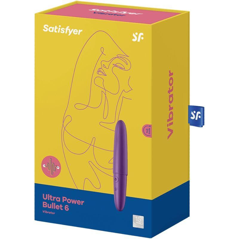 Satisfyer Ultra Power Bullet 6 Purple - Vibrátor