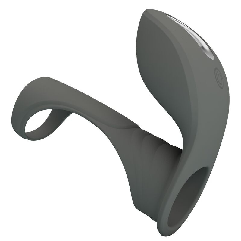 Pretty love - rechargeable vibrating ring with dual stimulator 2
