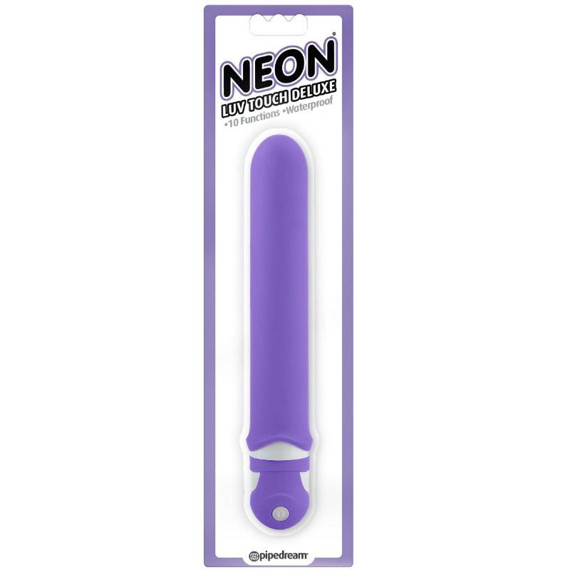 Neon Luv Touch Deluxe Vibrator Purple