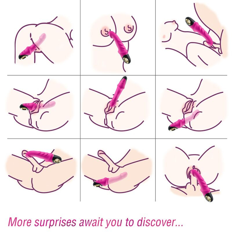 Armony - joyblade dildo vibrator rotator fuchsia 1