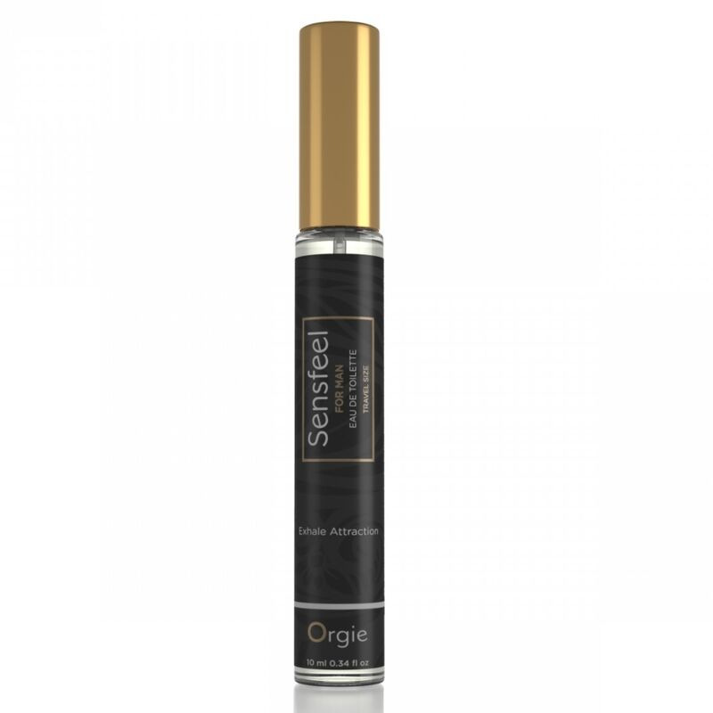 Orgie - sensfeel eau de toilette with pheromone booster travel size for men 10 ml 1