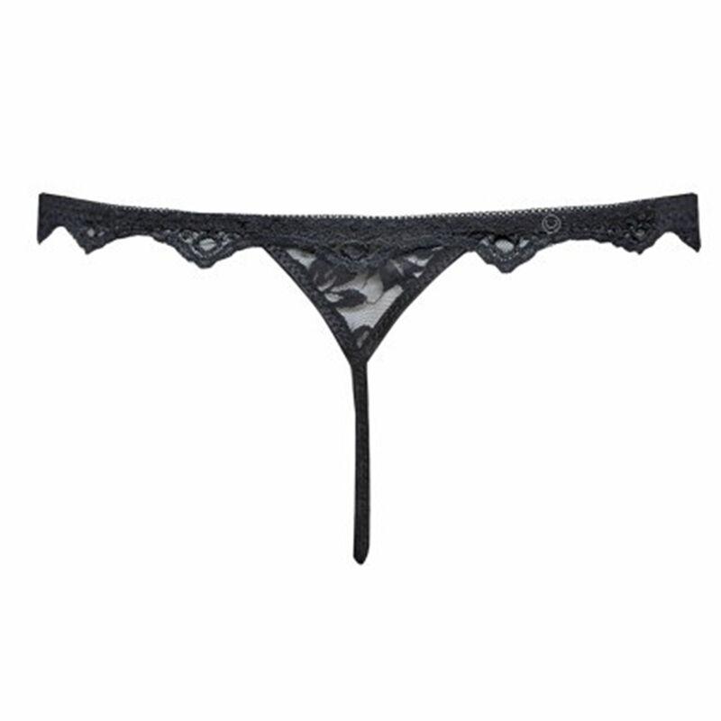 Livco Corsetti Fashion - Belita Lc 90231 Bra + Panty + Garter Belt Black S/M