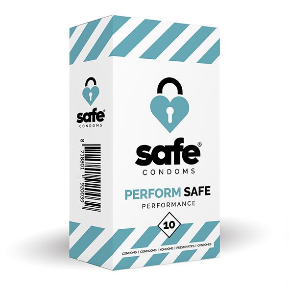 Safe - Condoms Orgasm Delaying Performance 10 Pcs