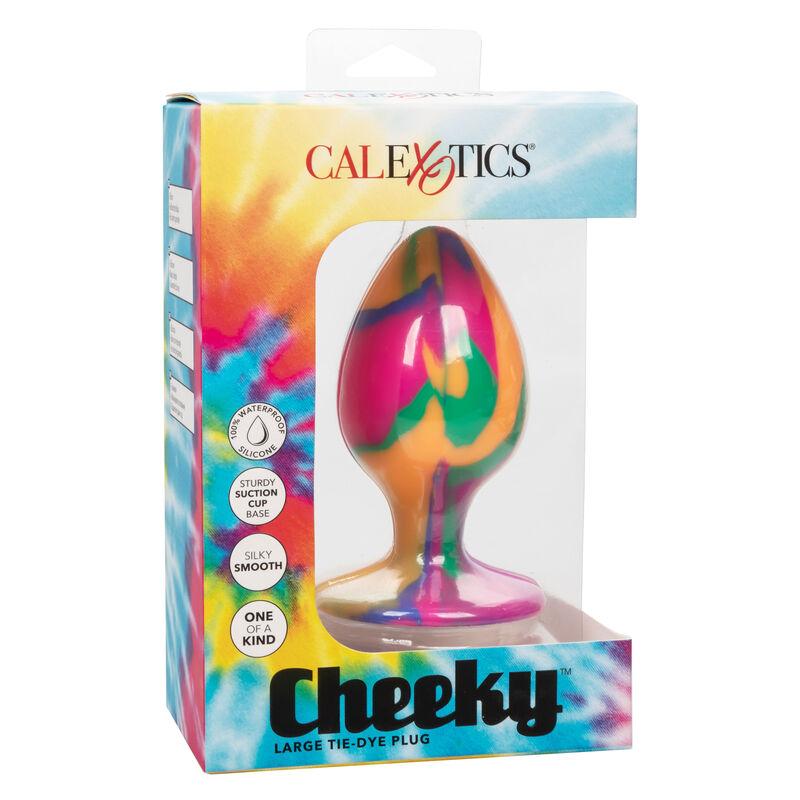 Calex Cheeky Large Tie-Dye Plug Anal 1