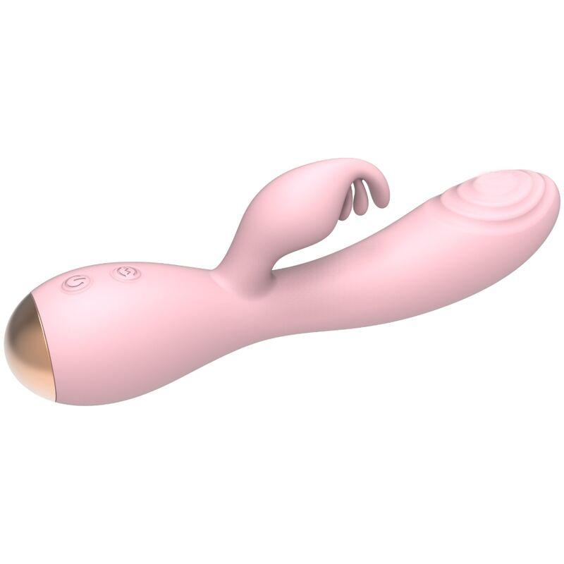 Nalone - Magic Stick Vibrator With Rabbit - Light Pink